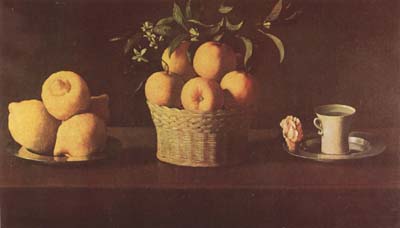 Still Life with Lemons,Oranges and Rose (mk08)